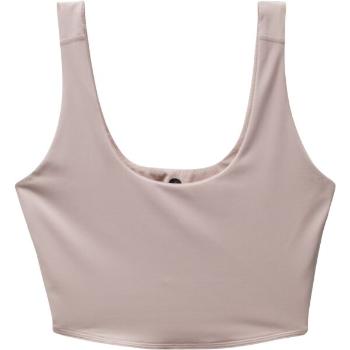 PrAna LUXARA REVERSIBLE CROP TOP Dámské tílko, růžová, velikost