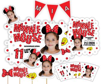 Personal Personalizovaný narodeninový set - Minnie Mouse