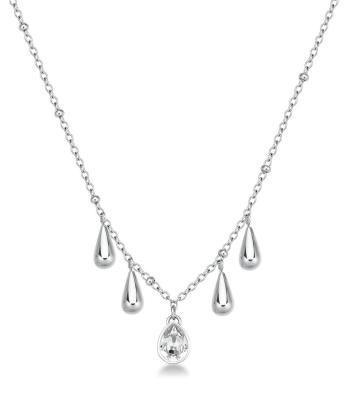 Brosway Dámský ocelový náhrdelník s přívěsky Tear Drop Perfect BPC38