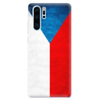 Odolné silikonové pouzdro iSaprio - Czech Flag - Huawei P30 Pro