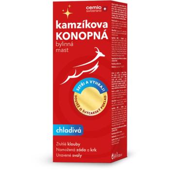 Cemio Kamzíkova konopná mast mast s chladivým účinkem 200 ml