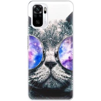 iSaprio Galaxy Cat pro Xiaomi Redmi Note 10 / Note 10S (galcat-TPU3-RmiN10s)