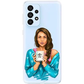 iSaprio Coffe Now - Brunette pro Samsung Galaxy A33 5G (cofnobru-TPU3-A33-5G)