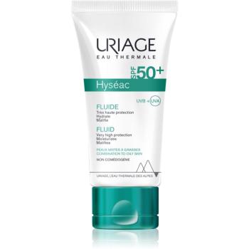 Uriage Hyséac Fluid SPF 50+ matující fluid s hydratačním účinkem SPF 50+ 50 ml