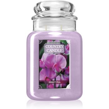 Country Candle Sweet Pea vonná svíčka 737 g