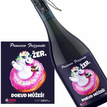 Víno Žer, dokud můžeš – jednorožec (Druh Vína: Prosecco)