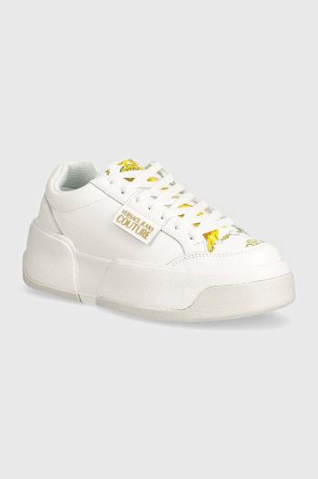 Kožené sneakers boty Versace Jeans Couture Ravewing bílá barva, 77VA3ST2 ZP305 G03