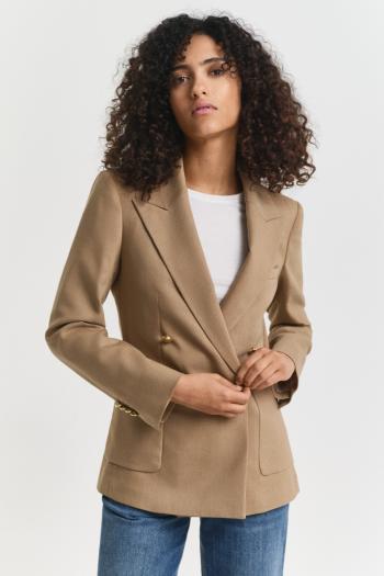 SAKO GANT SLIM CLUB BLAZER WARM KHAKI