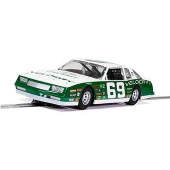 Autíčko Super Resistant SCALEXTRIC C3947 - Chevrolet Monte Carlo 1986 No.69 - Green [NEW TOOLING 201 (5055286649455)