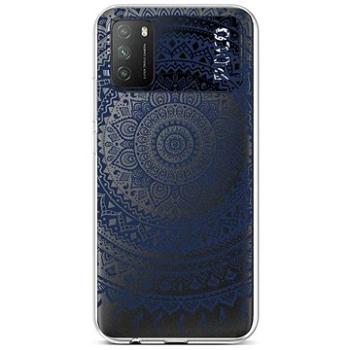 TopQ Xiaomi Poco M3 silikon Navy Mandala 60655 (Sun-60655)