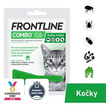 Frontline Combo spot-on pro kočky 1 × 0,5 ml (3661103023029)