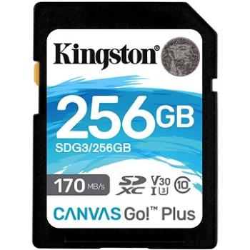 Kingston SDXC 256GB Canvas Go! Plus (SDG3/256GB)