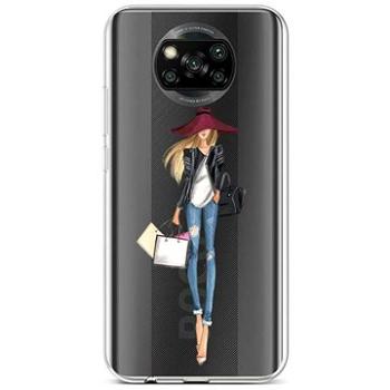 TopQ Xiaomi Poco X3 silikon Lady 2 60868 (Sun-60868)