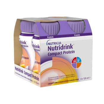 Nutridrink Compact Protein s příchutí broskev/mango 4x125 ml