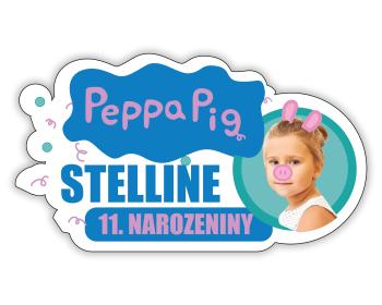 Personal Personalizovaná podložka pod tanier -  Peppa Pig