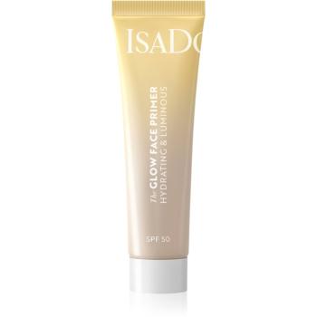 IsaDora Glow Face Primer Hydrating & Luminous podkladová báze pro rozjasnění a hydrataci SPF 50 30 ml