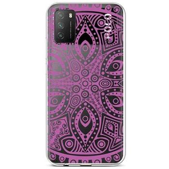 TopQ Xiaomi Poco M3 silikon Violet Mandala 60612 (Sun-60612)