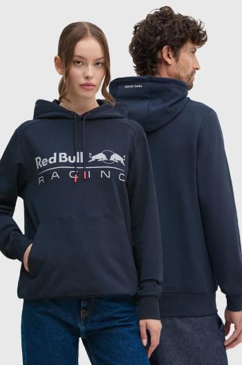 Mikina Red Bull Racing x Pepe Jeans tmavomodrá barva, s kapucí, s potiskem, RU580003