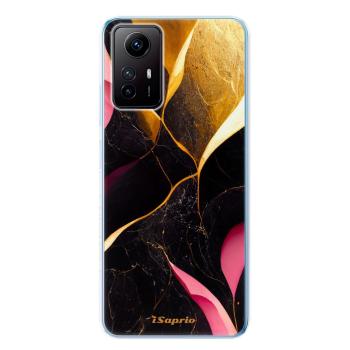 Odolné silikonové pouzdro iSaprio - Gold Pink Marble - Xiaomi Redmi Note 12S