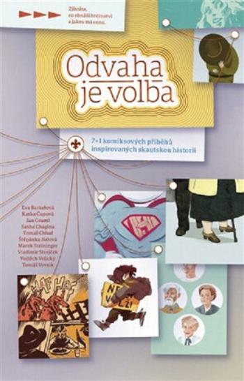 Odvaha je volba - Tomáš Chlud, Vojtěch Velický, Jan Gruml, Štěpánka Jislová, Eva Bartošová, Marek Steininger, Vladimír Strejček, Tomáš Vovsík