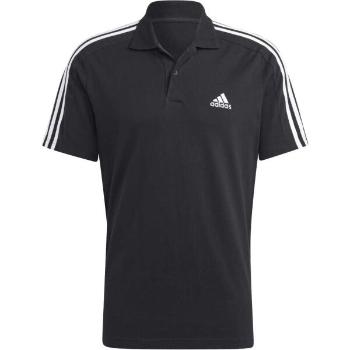 adidas ESSENTIALS POLO SHIRT Férfi pólóing, fekete, méret