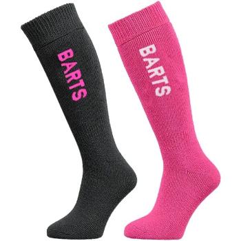 BARTS BASIC SOCK 2 PACK KIDS 2 páry dětských ponožek na lyže, růžová, velikost