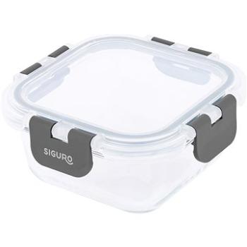 Siguro Dóza na potraviny Glass Seal 0,3 l, 6 x 12 x 12 cm (SGR-FO-G103Y)