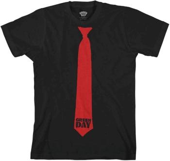 Green Day Tričko Tie Unisex Black 2XL