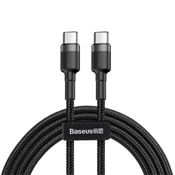 BASEUS CATKLF-GG1 60W Kábel USB Typ-C - USB Typ-C 1m čierny