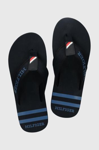 Žabky Tommy Hilfiger SPORTY BEACH SANDAL pánské, tmavomodrá barva, FM0FM05020