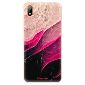 Odolné silikonové pouzdro iSaprio - Black and Pink - Huawei Y5 2019