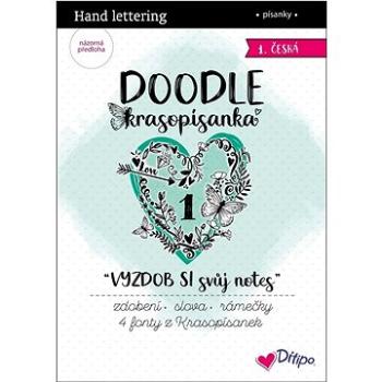 DOODLE Krasopísanky VYZDOB SI svůj notes: 1. česká