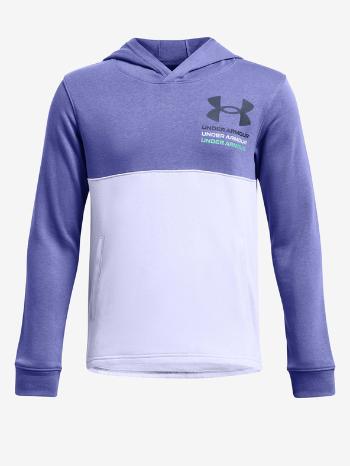 Under Armour UA Boys Rival Terry Hoodie Mikina dětská Fialová