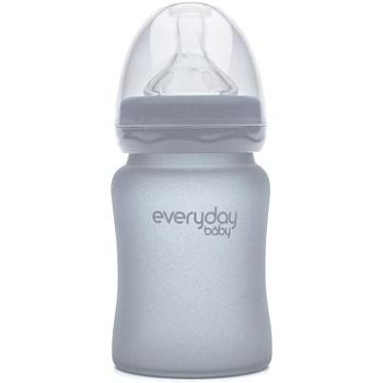 EverydayBaby Láhev sklo 150 ml Quiet grey (7350077262119)