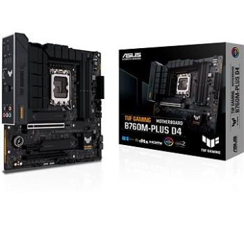 ASUS TUF GAMING B760M-PLUS D4 (90MB1DI0-M0EAY0)