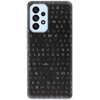 iSaprio Ampersand 01 pro Samsung Galaxy A53 5G (amp01-TPU3-A53-5G)