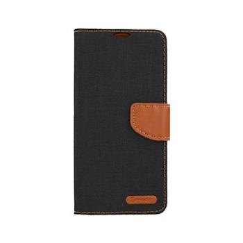 Canvas Pouzdro Xiaomi Redmi 9A knížkové černé 69143 (Sun-69143)