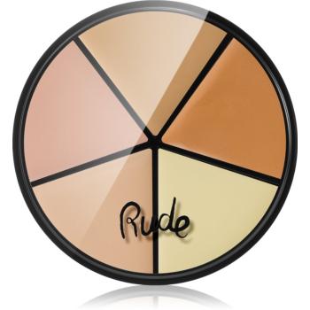 Rude Cosmetics Fabulous Concealer Wheel paleta korektorů odstín Light 7.5 g