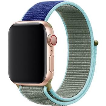 Eternico Airy pro Apple Watch 38mm / 40mm / 41mm  Dark Blue and Green edge    (AET-AWAY-DaBlG-38)