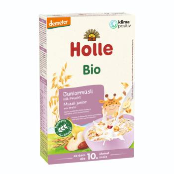 HOLLE Müsli organické junior vícezrnné s ovocem, 250 g