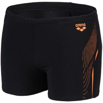 Arena SWIM SHORT GRAPHIC Pánské nohavičkové plavky, černá, velikost