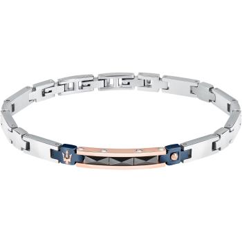 Maserati Fashion pánský náramek z oceli Ceramic JM224ATZ38