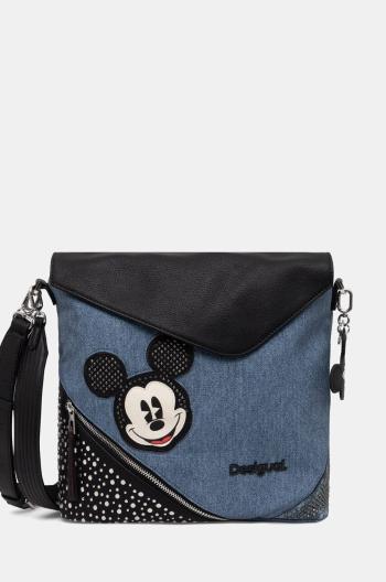 Batoh Desigual MICKEY DEN dámský, modrá barva, velký, vzorovaný, 24WAKP32