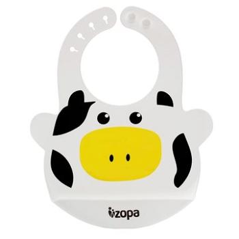 Zopa Silikonový bryndák - Cow (8595114431854)