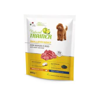 Natural Trainer Small/toy hovězí a rýže granule 800 g