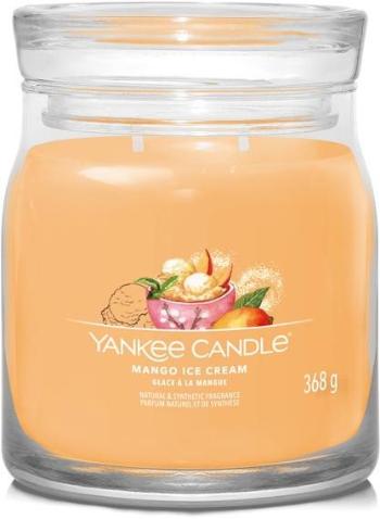 Gyertya YANKEE CANDLE Signature 2 kanóc Mango Ice Cream 368 g