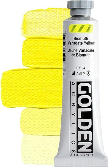 Golden Artist Colors Heavy Body Akrylová barva Bismuth Vanadate Yellow 59 ml 1 ks