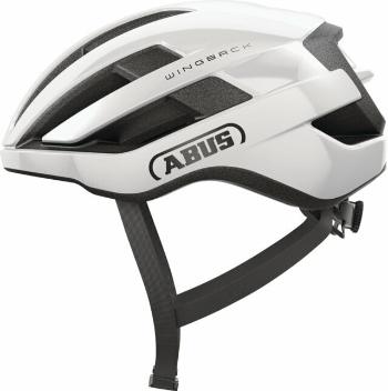 Abus WingBack Shiny White L Cyklistická helma