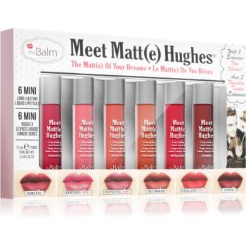 theBalm Meet Matt(e) Hughes Vol. 12 matná sada na rty