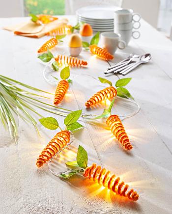 Weltbild LED Světelný řetěz s mrkvičkami